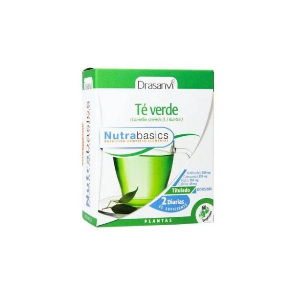 Drasanvi Nutrabasics Chá Verde 60 Cápsulas