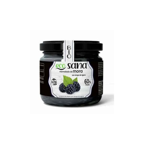 Ecosana Marmelada Extra de Amora com Xarope de Agave Bio 260g