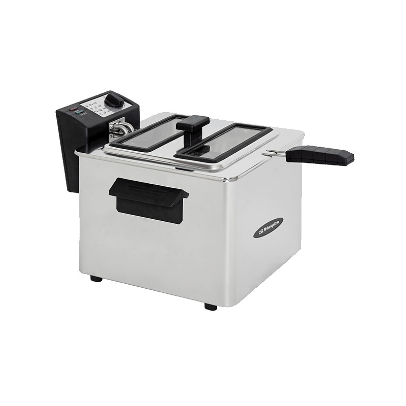 Fritadeira Orbegozo FDR 80 | 8L, 3000W, Aço Inoxidável
