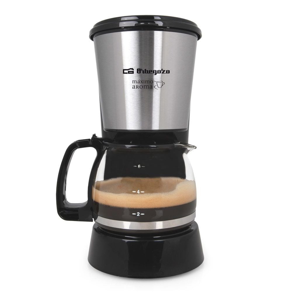 Máquina Café Filtro Orbegozo CG 4016 | 6 chávenas, 650W, jarro de vidro