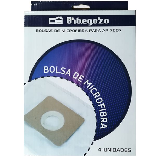 Orbegozo 4 Bolsas Microfibra para AP 7007