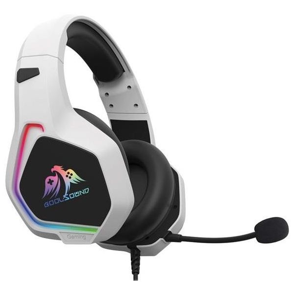 Coolsound Headset Gaming G6 C/ Microfone (branco) - CS0238