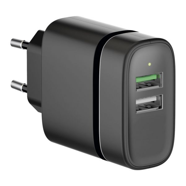 Nimo Alimentador 2x USB 3,6V-6,5V / 3A; 6,5V-9V / 2A; 9V-12V / 1.5A - CAR413
