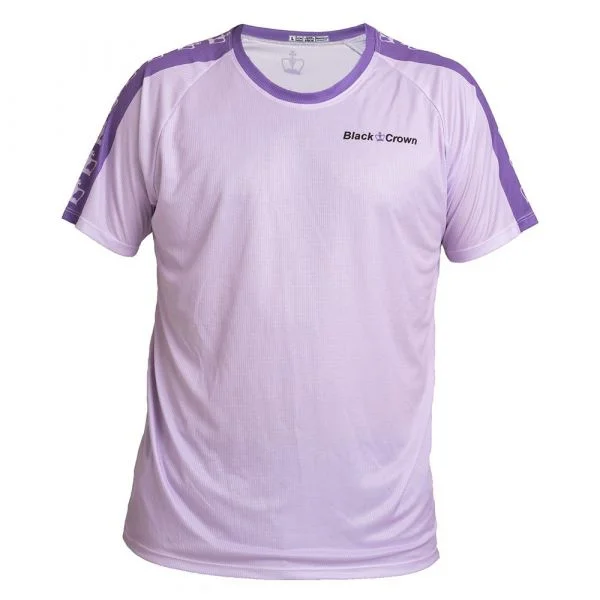 Black Crown Boston Short Sleeve T-shirt Roxo XL Homem
