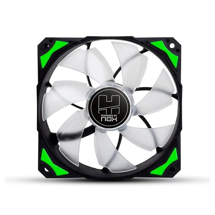 COOLER NOX HUMMER H-FAN 120 LED GREEN - NXHUMMERF120LG