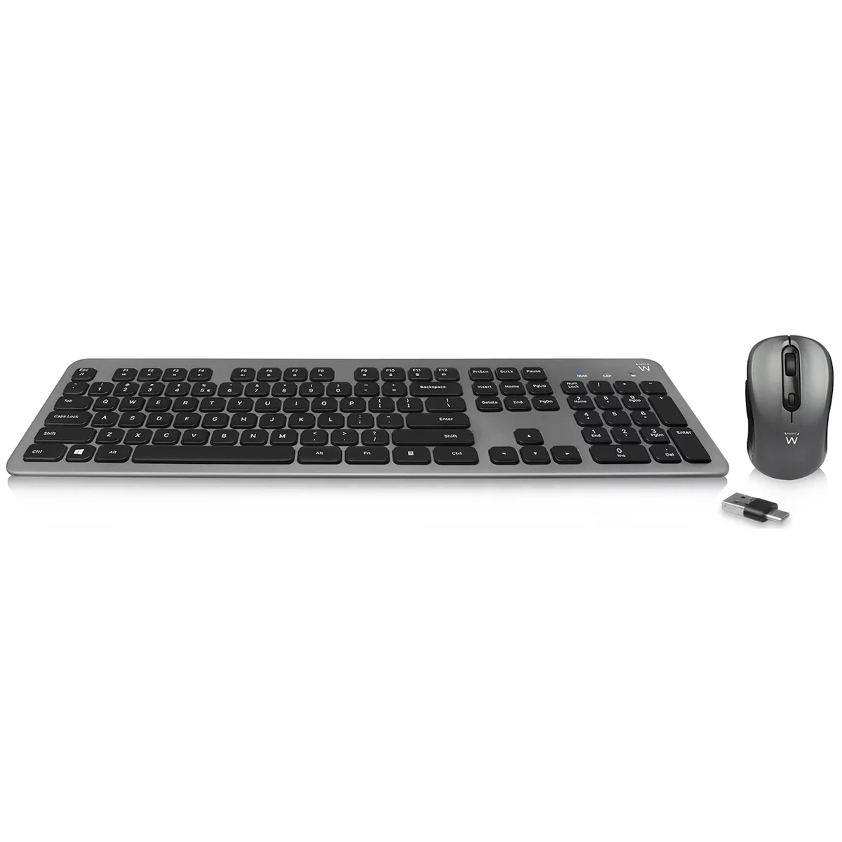 Teclado + Rato Ewent EW3259 Wireless Silent (PT)