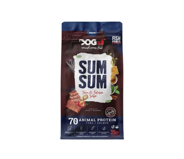 SUM SUM Cão Adulto Salmão & Atum 3,5 kg - ParAnimais