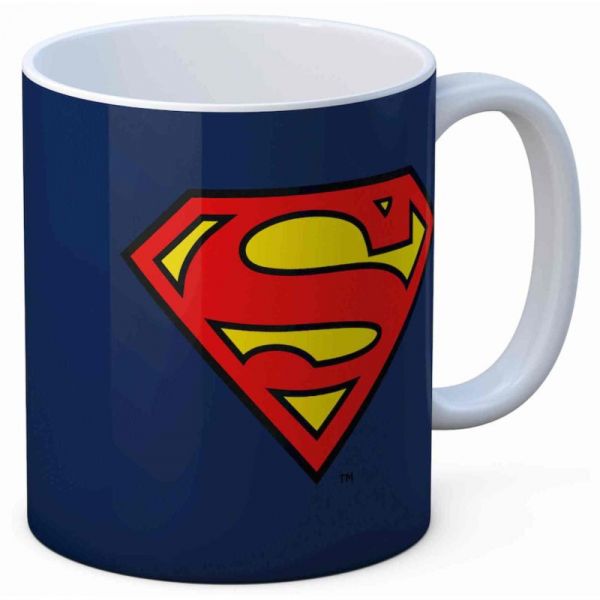 Sd Toys Caneca Logo Superman Dc Comics