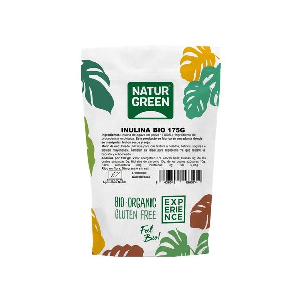 NaturGreen Inulina Bio/Orgânica 175g Pó
