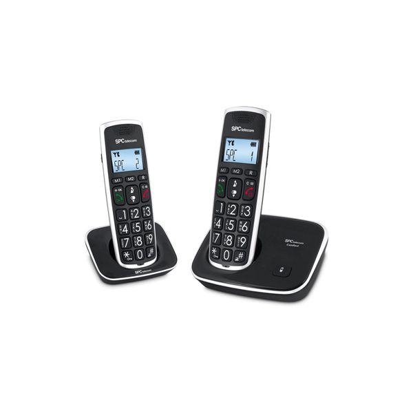 SPC Telecom Dect Duo 7609 Black