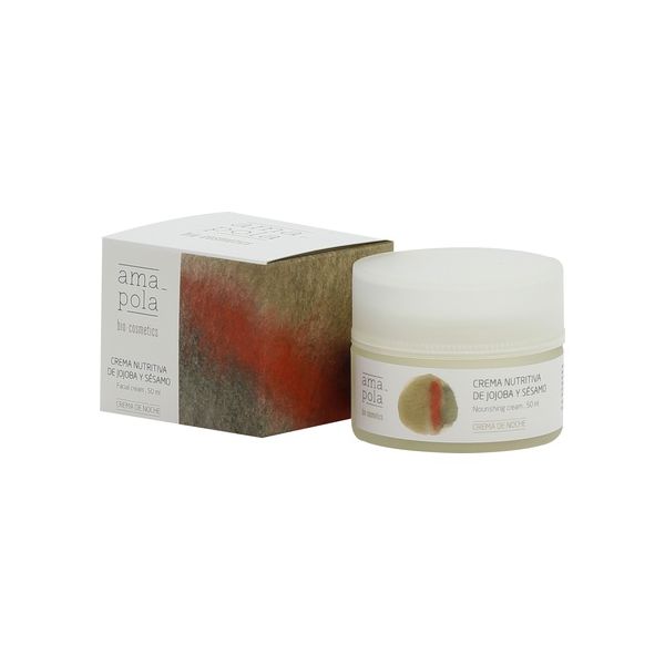 Amapola Creme Nutritivo de Jojoba e Gergelim 50ml