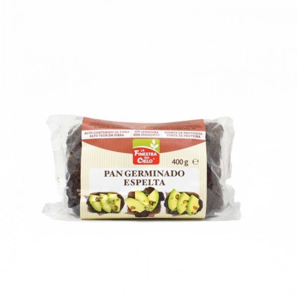 La Finestra Pão Germinado de Espelta Orgânico 400g