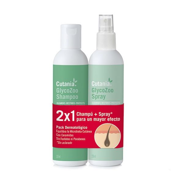 Vetnova Cutania GlycoZoo Pack Shampoo + Spray 236ml