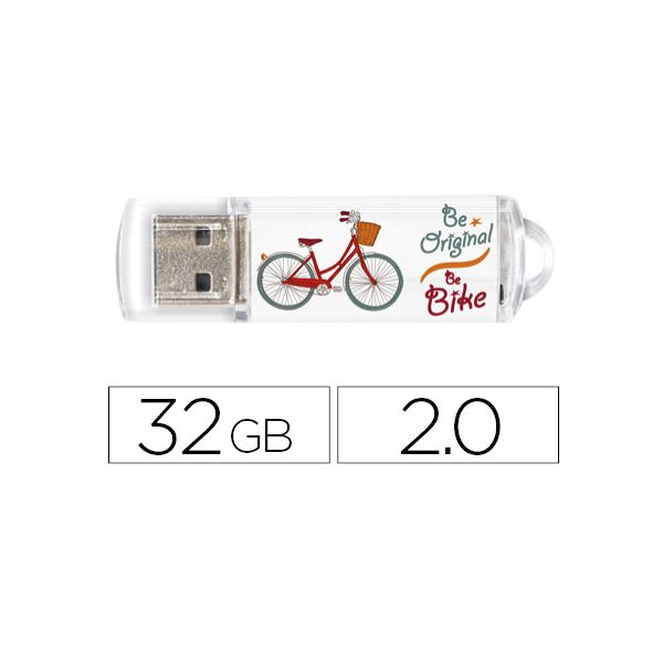 TECHONETECH 32GB Be Bike USB 2.0 - TEC4005-32