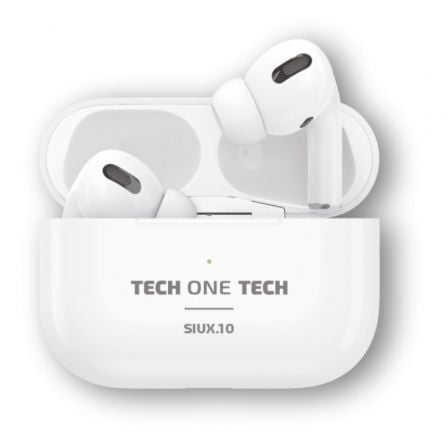 Auriculares Bluetooth Tech One Tech SIUX.10 / Branco / TEC1410
