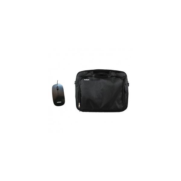Nilox Mala 15.6" Essential 2 + Rato - Nxmos4156bk