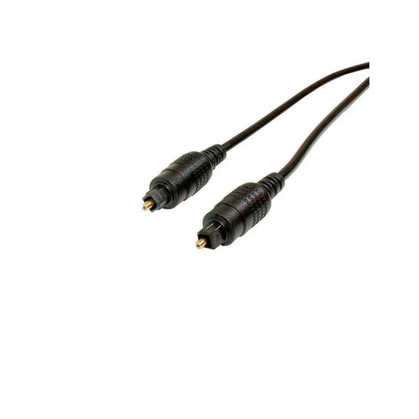 DCU Cabo Fibra Ótica Toslink 1.5m Black