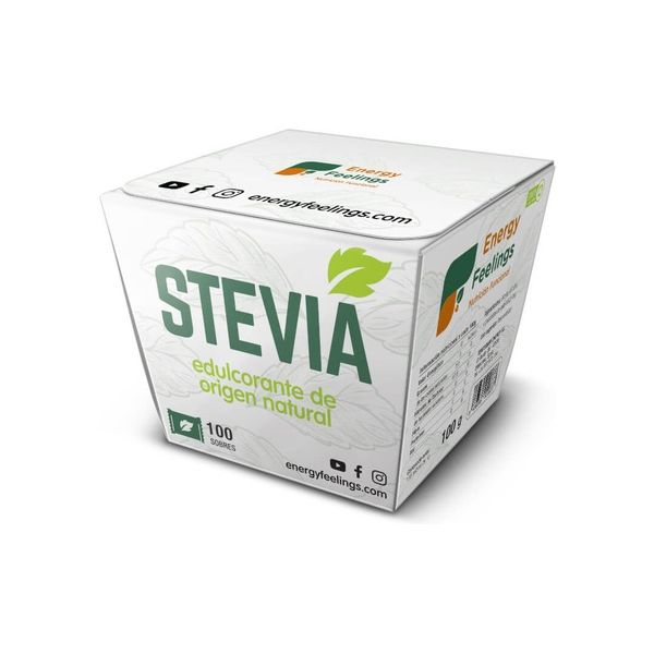Energy Feelings Stevia em Saquetas Individuais 100un
