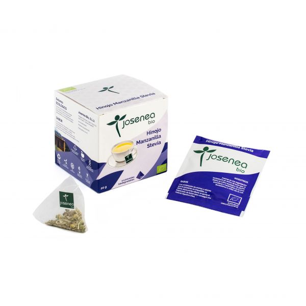 Josenea Stevia Bio Camomila Funcho 10 Saquetas
