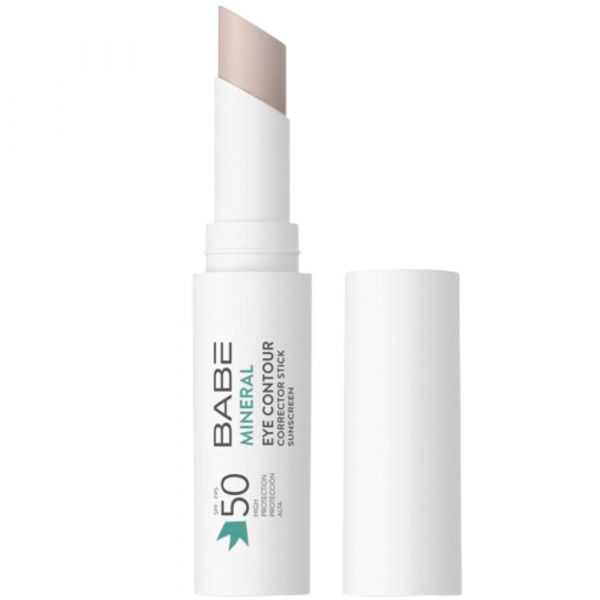 Protetor Solar Babé Mineral Stick Corretor Contorno de Olhos FPS50 4g