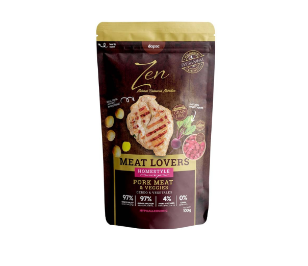 Zen- Wet Dog No Grain- Porco 100 g