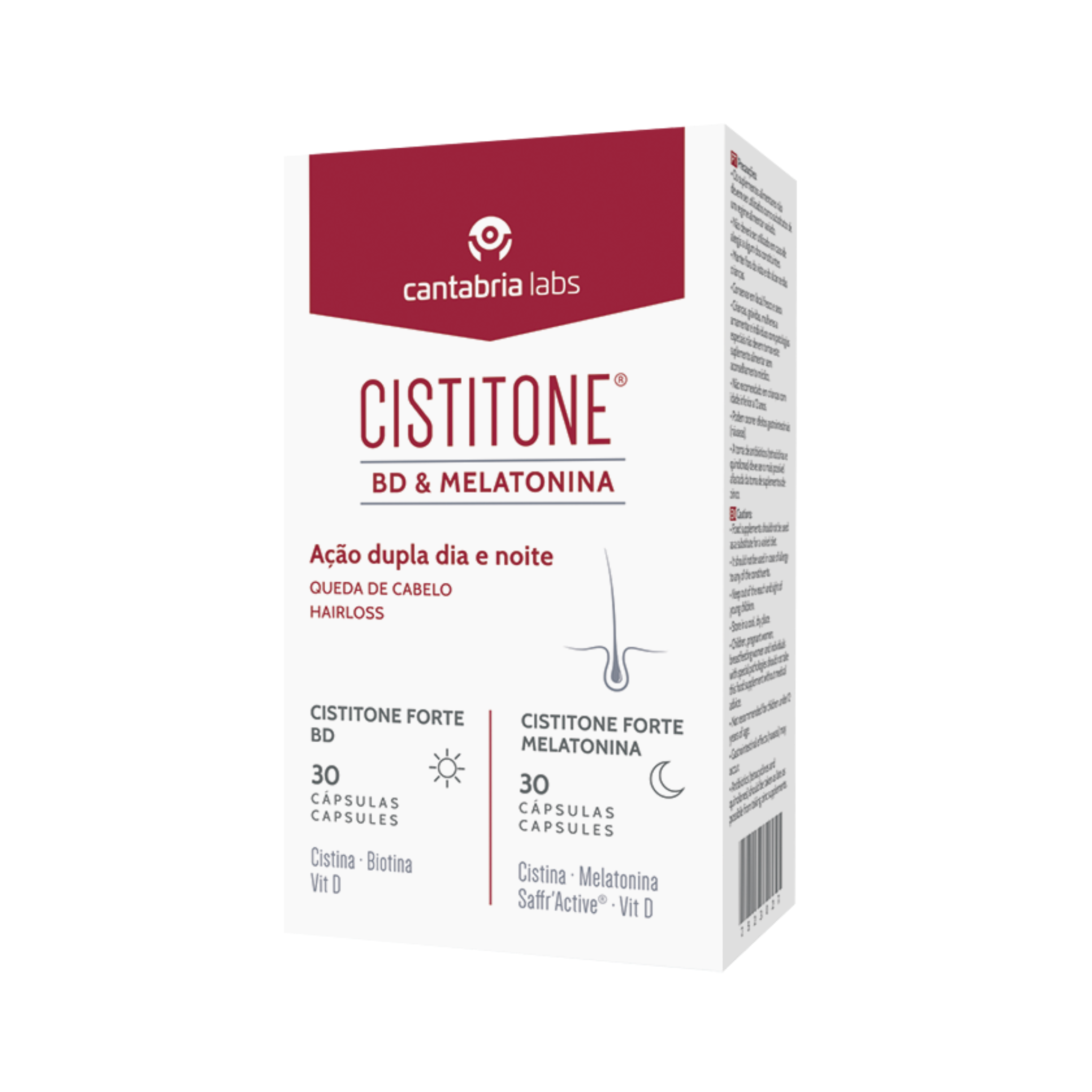 Cistitone BD e Melatonina Cápsulas 30+30