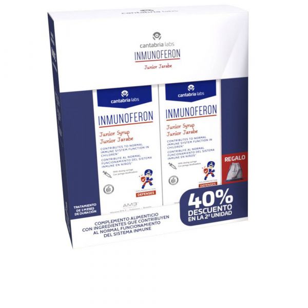 Cantabria Labs Immunoferon Junior Xarope 2x150ml