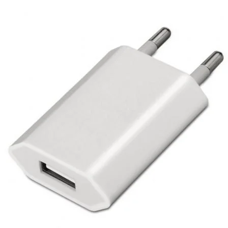 Cargador de Parede AISENS A110-0063 / 1xUSB / 5W / Preto