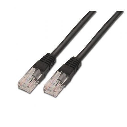 Cabo de Rede RJ45 UTP AISENS A133-0202 Cat.5e/ 50cm / Preto