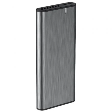 Caixa Disco SSD M.2 SATA AISENS ASM2-007GRY / USB 3.1 / Cinza