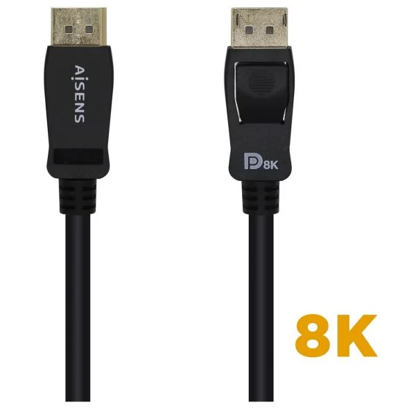 Aisens Cabo Displayport 8k 1m Preto (A149-0431)