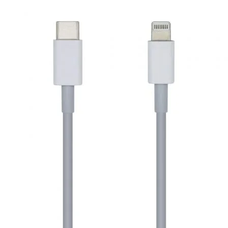 AISENS Cabo USB-C- para Lightning 2m White