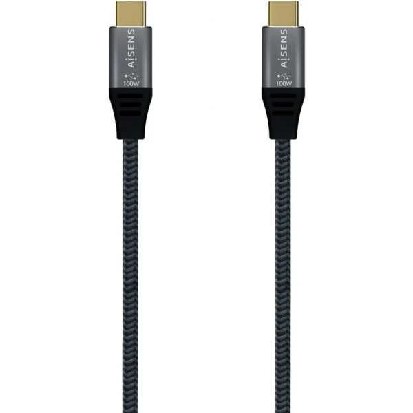 AISENS Cabo USB C 3.1 Macho - USB C Macho (1 metro) - A107-0671