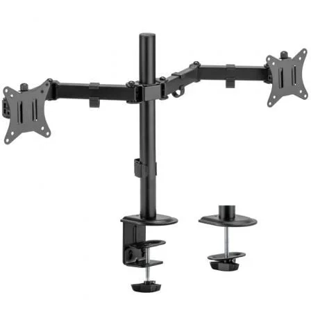 Soporte para 2 Monitores AISENS / Preto / DT32TSR-149