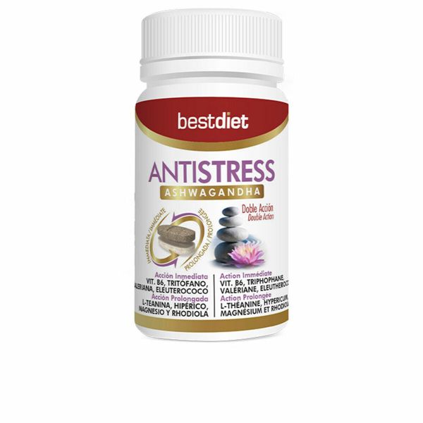 Best Diet Antistress Ashwagandha Dupla Ação 30 Cápsulas