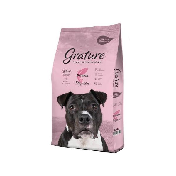 Grature Dog Adult Salmon 2,5Kg