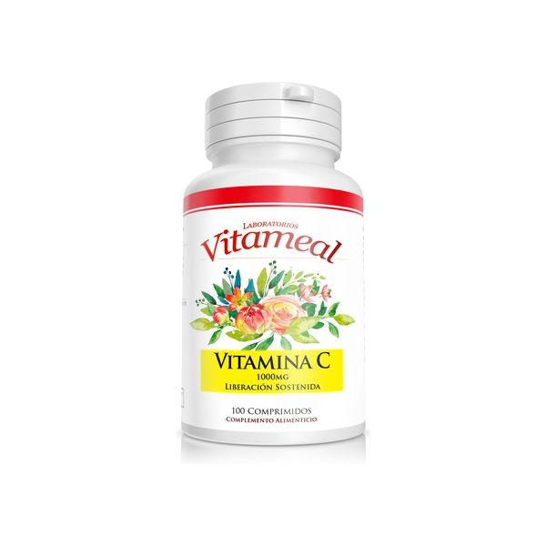 Vitameal Vitamina C Liberação Prolongada 100 Comprimidos de 1000mg