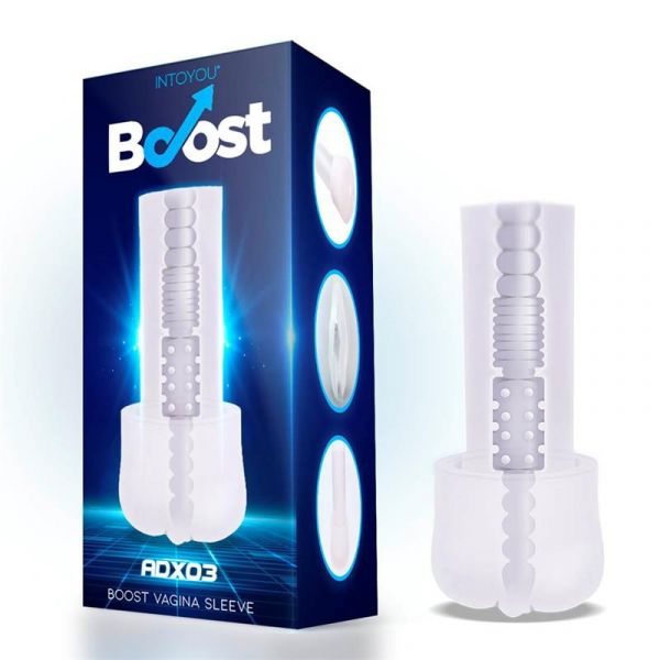 Boost Pump Funda Alargada Realista Vagina ADX03 BO-087