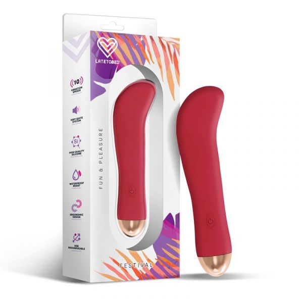 Festival Ragon Estimulador 10 Velocidades Rust Red