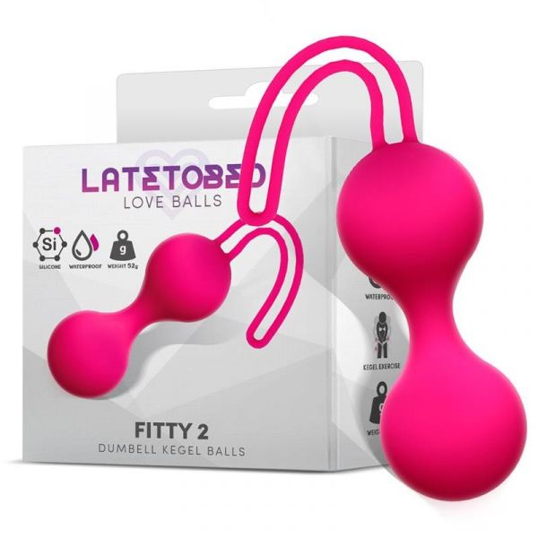 Latetobed Fitty 2 Bolas Kegel com Peso 52 Gr M-847