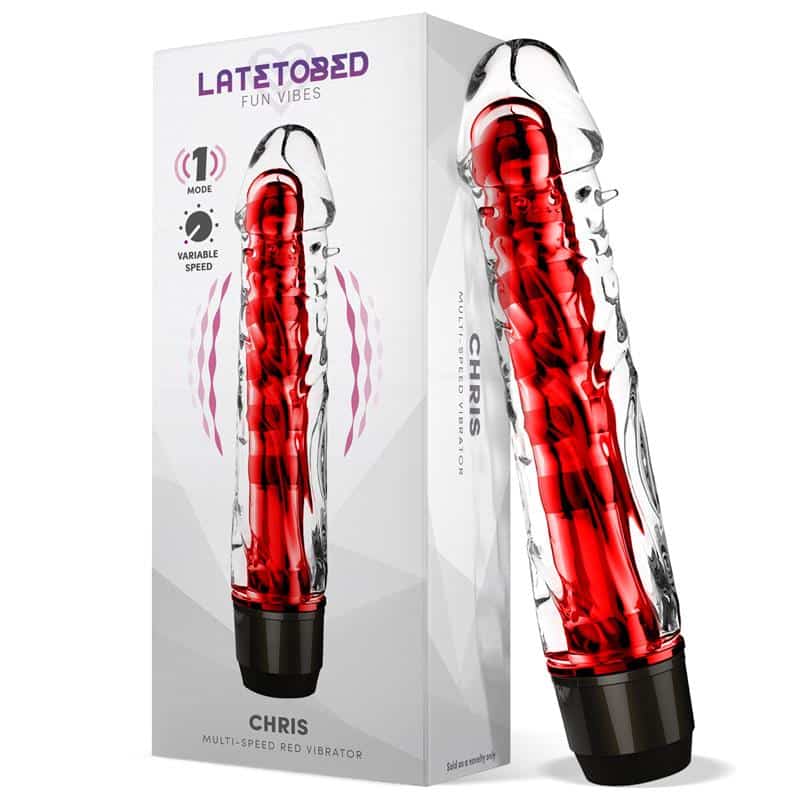 Latetobed – Chris Vibrador Multi Velocidad Rojo