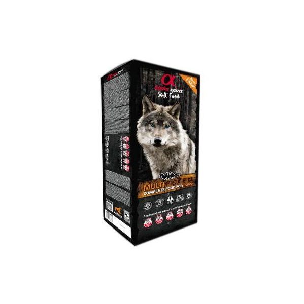 Ração Húmida Alpha Spirit Semi-húmedo Multiprotein 3Kg