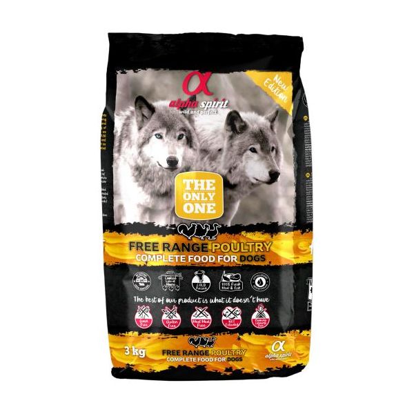 Alpha Spirit The Only One Free Range Poultry 12Kg
