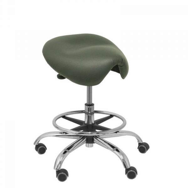 P&C Banqueta Alatoz 600CRRP Cinzento Escuro 65 cm