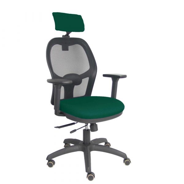 PYC Cadeira de Escritório com Apoio p/ a Cabeça B3DRPCR Verde - S5703849