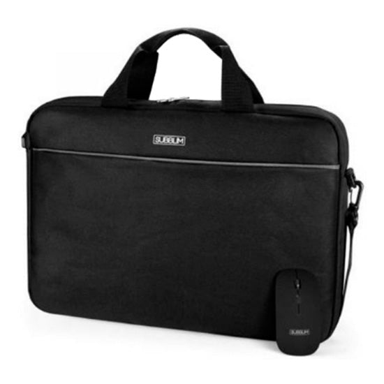Subblim Mala para Portátil até 15.6" Black + Rato Wireless