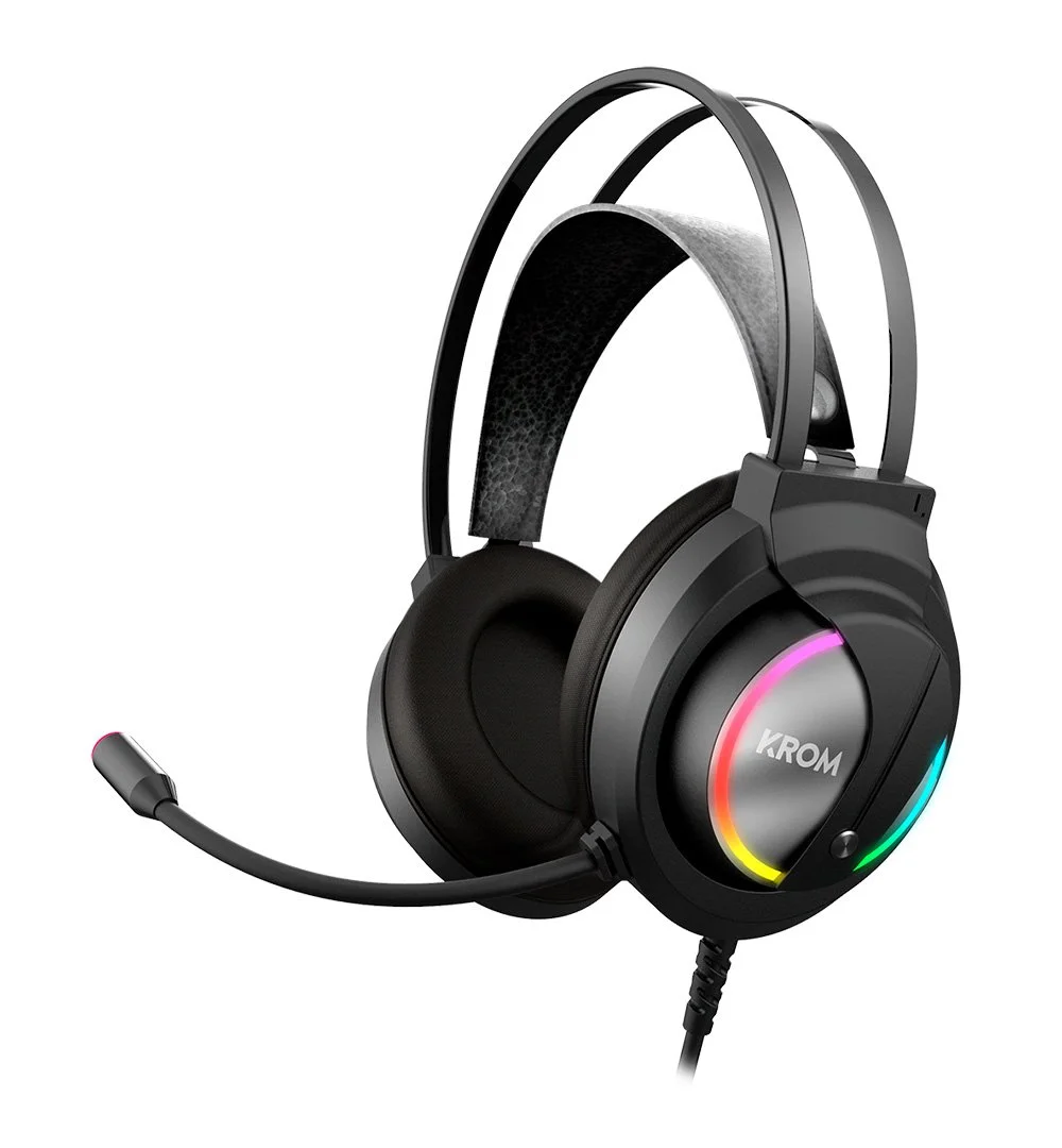 Headset Krom Kappa RGB Stereo Gaming