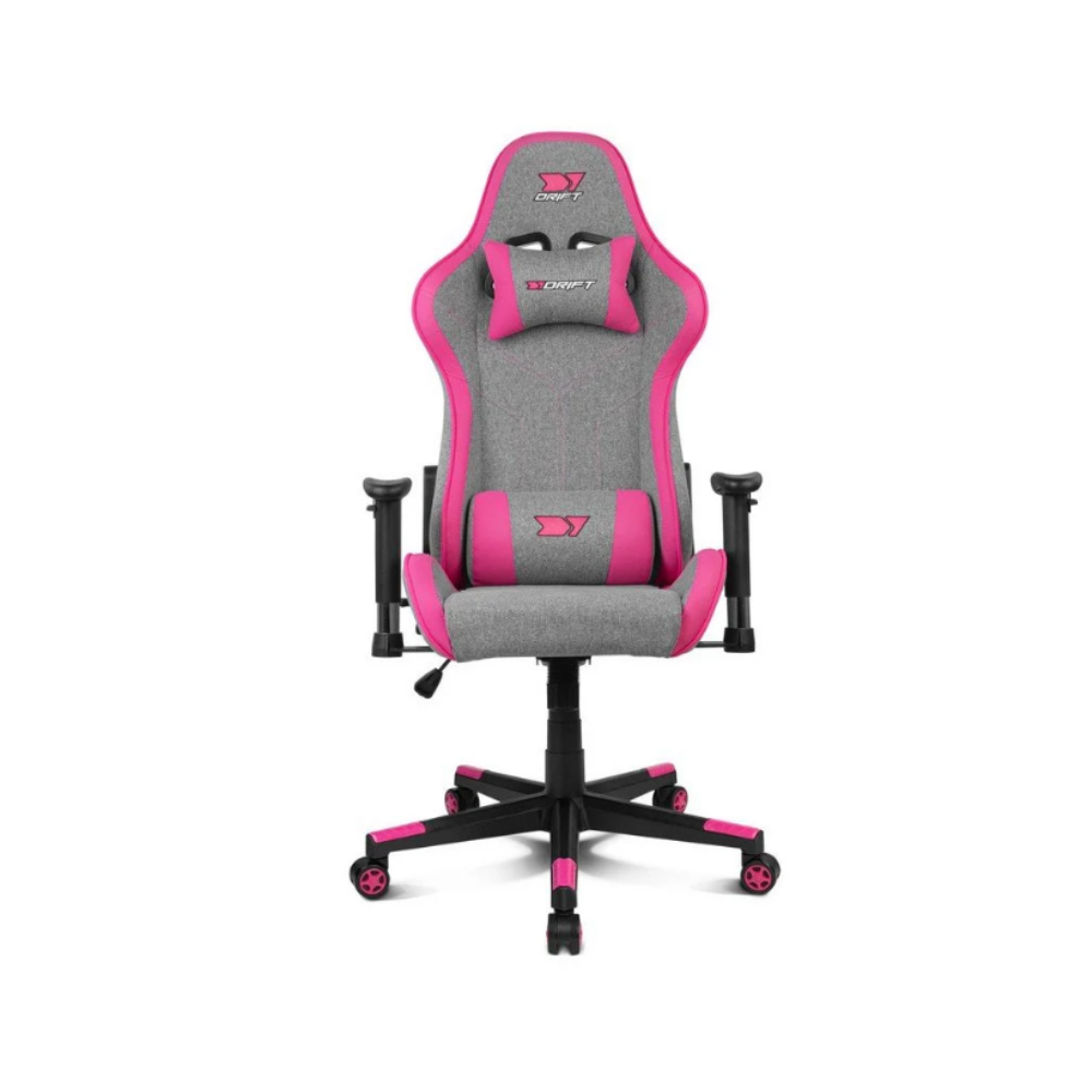 Cadeira Gaming Drift Drift DR90 Pro Gris – Rosa