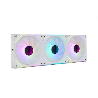 Nox Hummer Pro Link ARGB Magnetic Fan Kit - White