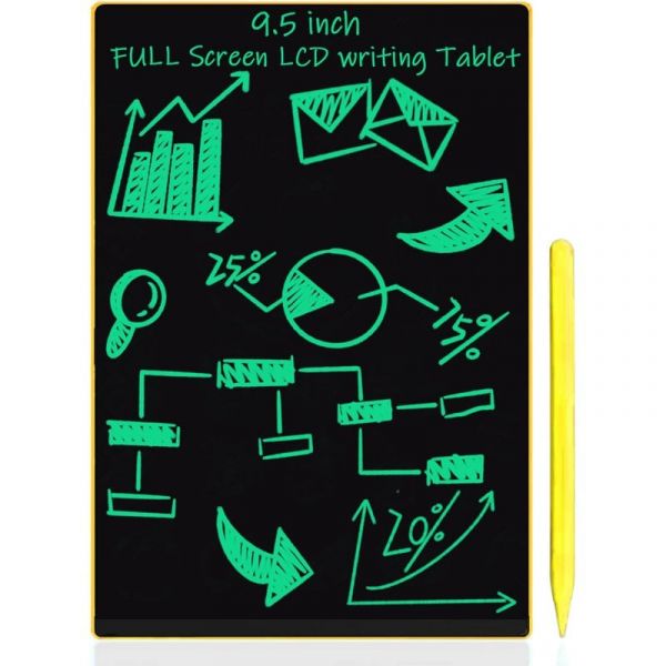 Leotec Nine Quadro Digital LCD Amarelo 9.5"
